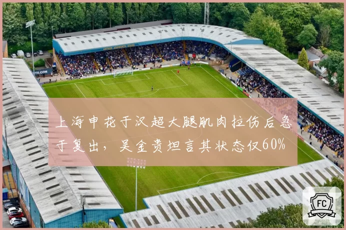 上海申花于汉超大腿肌肉拉伤后急于复出,吴金贵坦言其状态仅60%